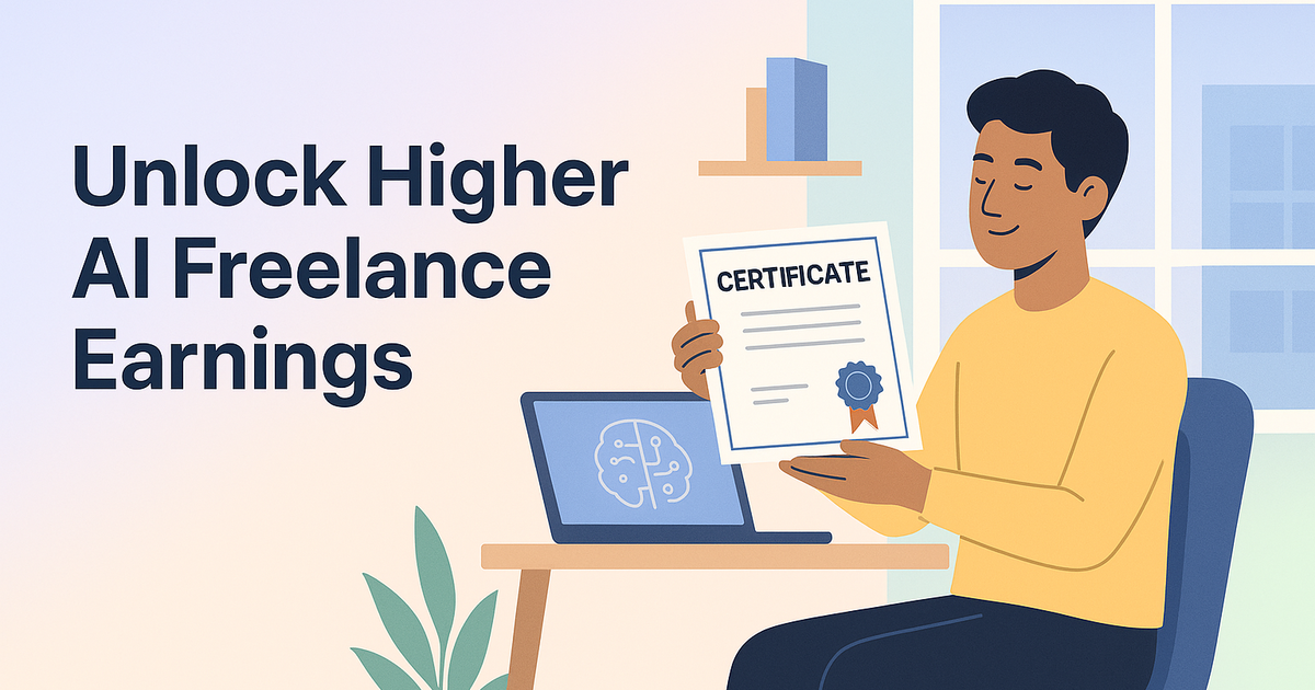 Accreditation & Certifications That Help AI Freelancers Win Projects